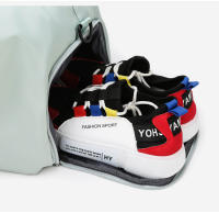 Bolso Deportivo Para Mujer Multifuncional De Viaje Y Gimnasio Con Almacenamiento Seco Y Humedal Bolsa De Mano Para Natación Y Yoga Con Almacenamiento De Zapatillas Bolsa Diaria De Hombro Fin De Semana - details 9