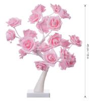 Lámpara De Noche LED De Rosas Grandes Con Enchufe USB Iluminación Fairy Para Decoración De Hogar Fiesta Navidad Boda Dormitorio Regalo - details 5