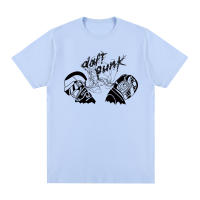 Camiseta Daft Punk Hombreras Altas De Algodón Para Hombres Y Mujeres Camiseta De Música Electrónica Tributo Unisex - details 4