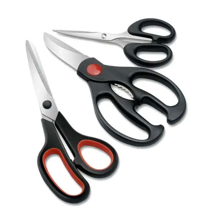 Tijeras De Cocina Multifuncionales De Acero Inoxidable Para Alimentos Adecuadas Para Pescado Y Pollo Con Hueso Fuerte Herramientas Culinarias - 1