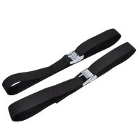 Cinta De Tensión Para Equipaje De Coche 1pc 2x40cm Cuerda De Atado De Carga Rígida Para Equipaje Pesado Con Hebilla De Rayo - details 1