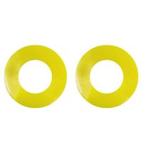2X Almohadilla De Silenciador De Goma Universal Para Montaje De Torre De Amortiguador Frontal Disipador De Choque Absorbedor De Choque Anillo De Acero Inoxidable - details 5