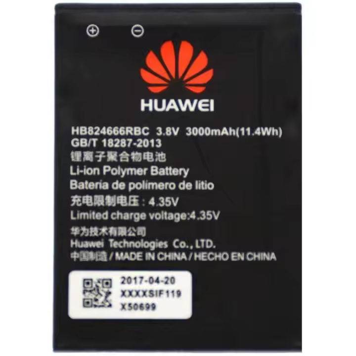 Huawei HB824666RBC Batería Original 3,8V 3000mAh para Router Huawei E5577 - 1
