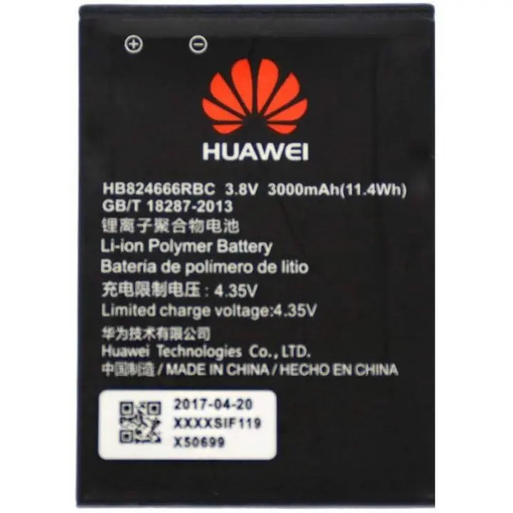 Huawei HB824666RBC Batería Original 3,8V 3000mAh para Router Huawei E5577 - 1