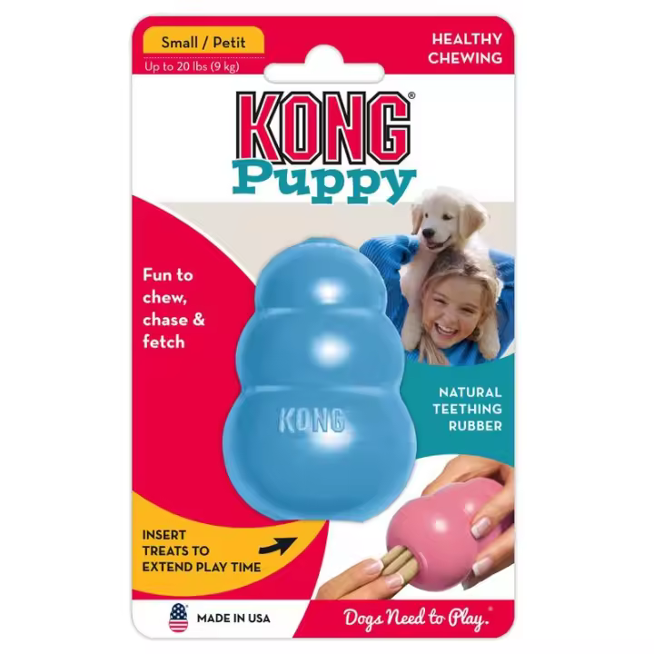 KONG Puppy juguete rellenable para cachorros talla S - 1