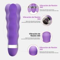 Vibrador G-Spot Multi-velocidad Con Clítoris Y Butt Plug Vibrador Erótico Para Adultos De Silicona Para Hombres Y Mujeres Juguetes Sexuales - details 4