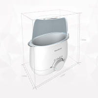 Calentador De Leche Para Bebé Con Estéril De Alimentos Control De Temperatura Precisa 5-Minuto Calentador Rápido Doble Material P.P. Libre De BPA PVC Latex Y Nitrosamina - details 7