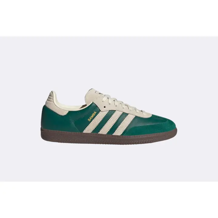 Deportivas Adidas Samba OG Unisex en color Collegiate Green Cream White Gum - 1
