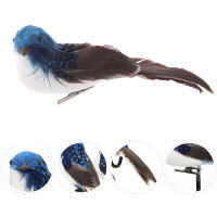 1PC Decoración De Jardín De Pájaro Artificial Pluma De Pollo Espuma Producto Falso De Pájaro Para Adornos Florales - details 10