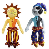 Muñeco De Peluche Fnaf Sundrop 20-28CM Juguete De Seguridad Breach Sunrise Joker Sol Luna Juego Regalo Para Niños Y Adultos - details 9