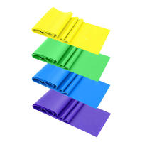 4 Pcs Bandas De Resistencia Para Ejercicio Fitness Yoga Pilates Rehabilitación Terapia Física Estiramiento Y Entrenamiento De Fuerza - details 8