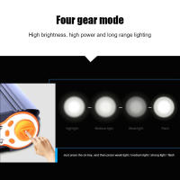 Luz De Bicicleta Frontal 800LM Con 2 Lámparas LED 5V-48V Faro De Montaña Para Ciclismo Nocturno Advertencia Fosa Exterior - details 9