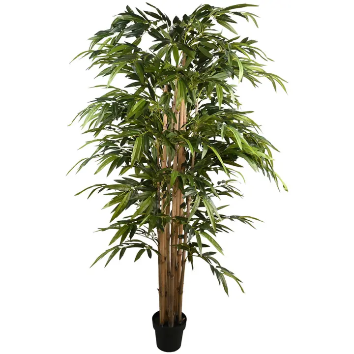 Poenia Arte Floral - Árbol Artificial Bambú con maceta 210cm - REF 630790 - Decoración Realista - 1