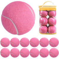 12 Packs De Bolas De Tenis De Entrenamiento Y Ajuste Presión Para Playa Deporte Práctica De Tenis - details 4