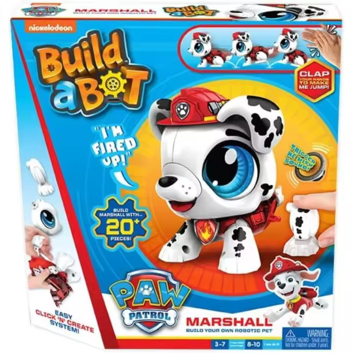 Goliath- Build a BOT Paw Patrol Marshall (12L) (Vivid Toy Group 928554.006) - 1