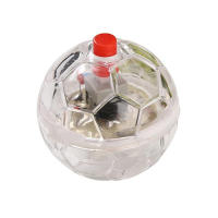Juguete Interactivo Para Gatos Y Perros Bola Luminosa LED Transparente Activada Al Tocar Adecuada Para Perros Chicos Y Gatos Juguete Para Ejercicio Y Correr - details 6