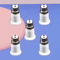 Adaptador Duradero De 5 Piezas B22 a E27 Accesorios De Iluminación Extensor Soporte Base De Lámpara Bayonet Para Bombilla a Tornillo - details 2