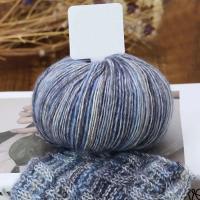 Hilo De Crochet Suave Para Invierno DIY Tejido a Mano Con Algodón Mohair Yarn Para Pasteles Ropa Gorro Cuello Largo - details 15