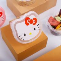 Caja De Almacenamiento Kawaii Sanrio Hello Kitty Para Niñas Y Estudiantes Organizador Anime Transparente De Animación Derivados - details 2