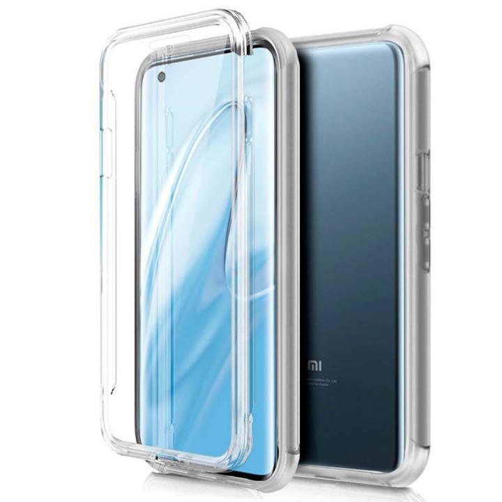Custodia Doppia Trasparente In Pc + Tpu Full Body 360 Per Xiaomi Redmi
