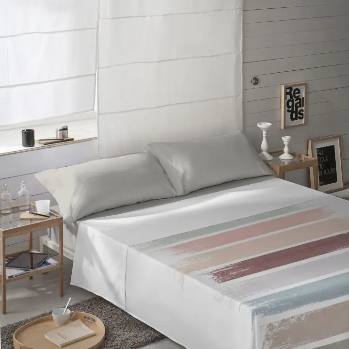 ICEHOME - Juego de Sábanas Estampado 2/3 Piezas - Algodón Extra Suave - Fabricado en España - Cama 90/135/150/180 - IKUN - 1