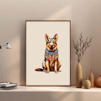 Regalo Personalizado De Madera En Forma Irregular De Perro Jigsaw Para Adultos Juego De Interacción Familiar Único Y Elegante - details 7