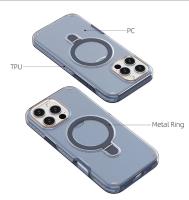 Magsafe-soporte magnético para lente de teléfono, Funda transparente de lujo para iPhone 16, 15 Pro Max, 12, 13, 14, 15 Plus - details 7