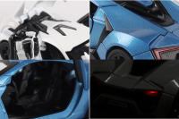 Modelo De Coche Lykan Sport 1:32 Con Sonido Y Luz Para Niños Juguetes De Decoración Vehicular Aleación De Metal Regalo Para Niños - details 2