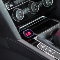 Accesorios para Automóvil: Comprobador de Badería para Automóvil, monitor de badería de 24 V y 12 V, voltímetro para Automóvil with Pantalla LED, indicador de Voltaje Plug & Go, verificador de Batería para Automóvil - details 1