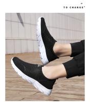 Zapatos De Vulcanización Para Hombre Zapatillas Transpirables Casual Antideslizantes Ligeros Tenis Masculino Sin Cierre Talla Verdadera - details 20