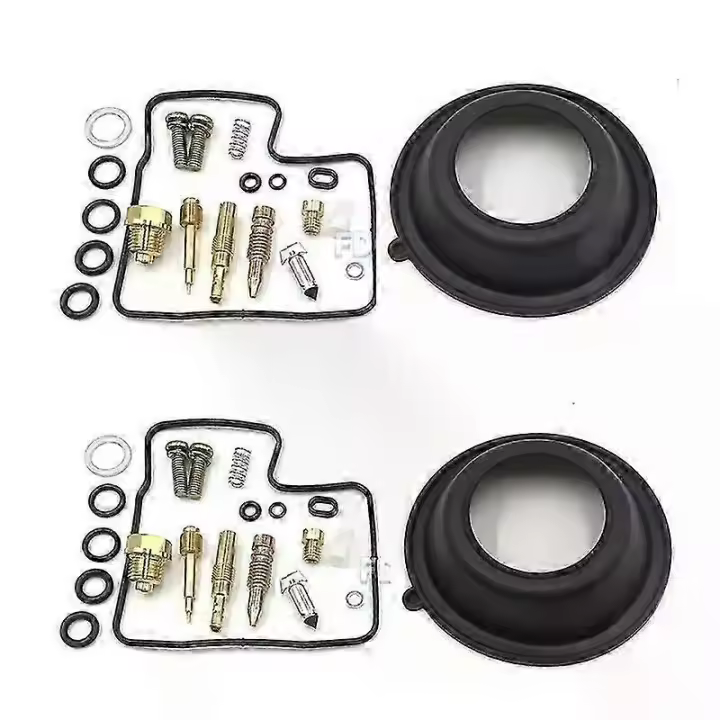 2 Sets para Honda vt700 vt750 sombra vt700c vt750c motocicleta Carburadores kit de reparación diafragma del émbolo - 1
