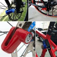 KJOY Bloque De Freno Antirrobo Para Scooters Eléctricos Cerradura De Acero Para Seguridad De Bicicletas/Motores - details 1