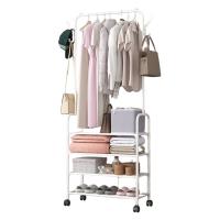 LUTODY - Perchero pie de burro y Zapatero, Colgador de ropa con estante para zapatos y accesorios, Multifuncional para salón, dormitorio, sala de estar y entrada - details 3