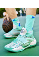 Zapatos De Baloncesto Para Hombre Deporte Antideslizante Al Aire Libre Transpirables Calidad Superior Entrenamiento Profesional Zapatillas De Baloncesto - details 14
