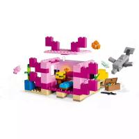 Bloques De Construcción MOC World Series American Axolotl House Modelo De Mundo Acuático Juguete Para Niños Regalo De Navidad - details 1