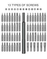 Juego De Destornilladores Magnéticos Precision Para Xiaomi iPhone Laptop Con Cabezales Tri Wing Y Torx Herramienta De Reparación Multifuncional De Acero Cromo-vanadio - details 4