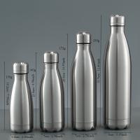 Botella De Agua De Acero Inoxidable 750/1000ML Portátil Para Deporte Al Aire Libre Ciclismo Camping Senderismo - Vaso De Bebida Reutilizable Para Adultos - details 0