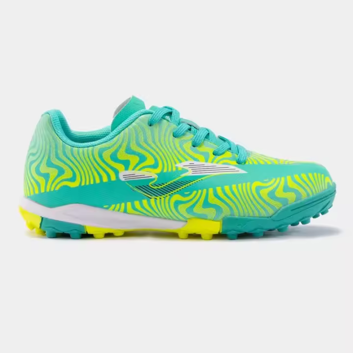 Zapatillas Joma Evolution Jr 2415 Turf Turquesa | Agarre y Estilo en el Campo - 1