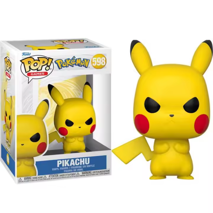 Funko Grumpy Pikachu Pokemon   Pop Vinyl 598 - 1