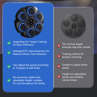 Máquina De Boxeo Inteligente Con Music BT Luz RGB Adulto/niños Deporte Fitness Entrenador De Ejercicio En Casa Objetivo De Boxeo Tipo-C Carga - details 8