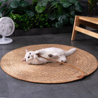 Alfombra De Rattan Para Gatos Mordedor Para Afilar Uñas Protector De Sofá Y Muebles Poste De Agarre Para Gatos - details 4