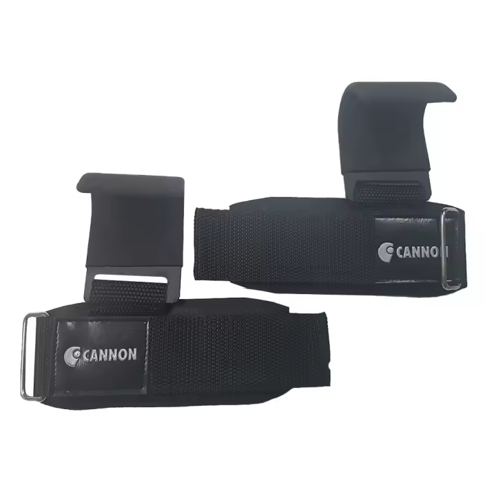 CANNON - Guantes para levantamiento de pesas con gancho - 1