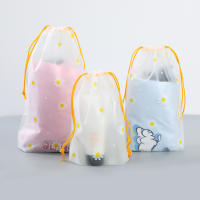 10pcs Bolsas De Almacenamiento Pequeñas En Forma De Margarita Para Zapatos Calcetines Paraguas Viaje Accesorios De Viaje Bolsa De Tela De Poliéster Floral - details 5