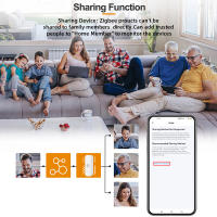 Sensor De Vibración Inteligente Zigbee ONENUO Con Alarma De Movimiento Y Notificaciones En Tuya Smart Life Registra Historial De Alarmas - details 7