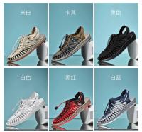 Sandalias Romanas de Cuero Genuino para Hombre - Varios Modelos y Tallas – Zapatos de Verano Casuales para Playa y Exterior, Cómodos y Transpirables - details 6