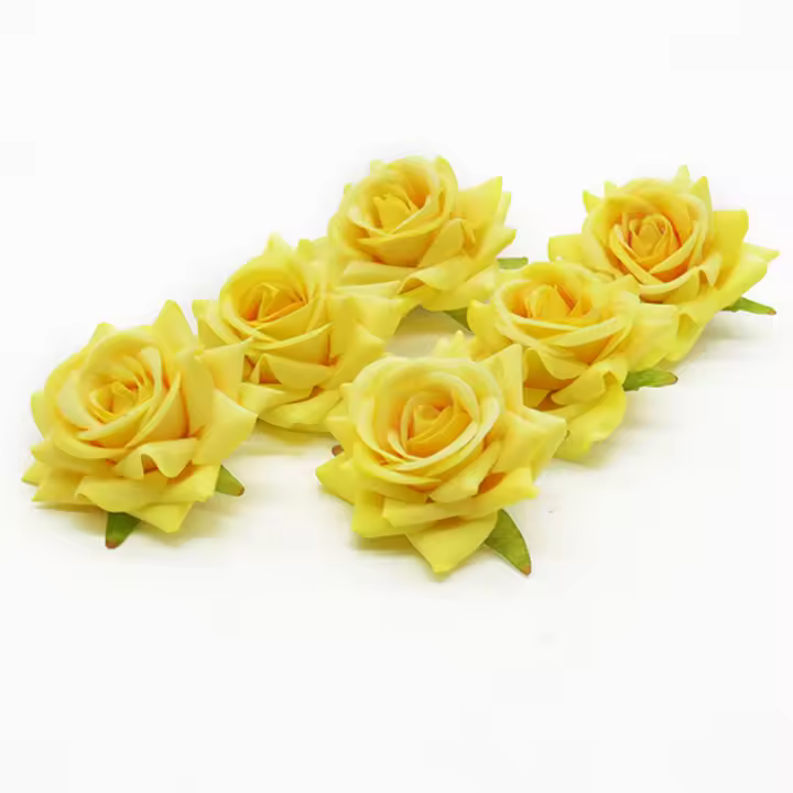 100Pcs Flores Artificiales De Seda Rosas Para Boda Decoración De Hogar Arco De Jardín Regalo DIY Festivales Accesorios De Novia - 1