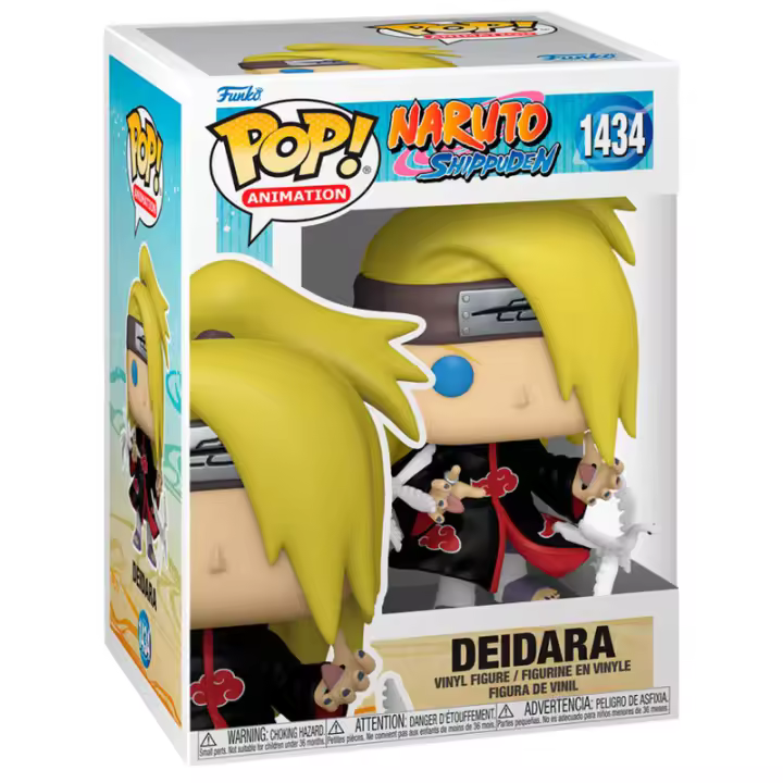 Figura Pop Naruto Shippuden Deidara-Figura de Vinilo Coleccionable - Idea de Regalo- Mercancia Oficial - Juguetes para Niños y Adultos - Movies Fans - Muñeco para Coleccionistas y Exposición - 1