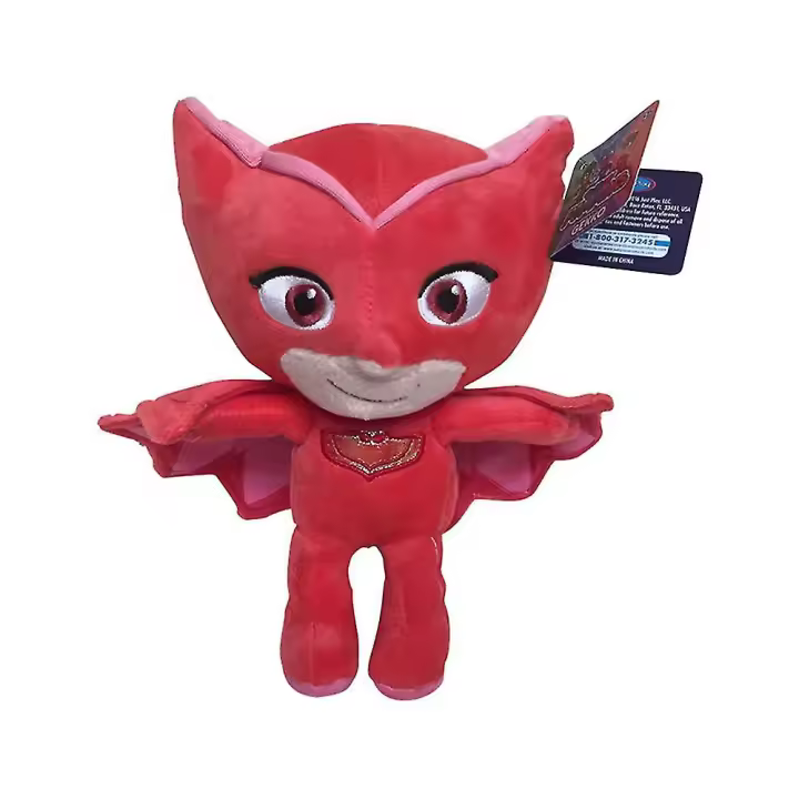 Muñeco de peluche de la película PJ Masks, Gekko, Catboy, Owlette y Romeo, regalo para niños, minifigura de peluche. - 1