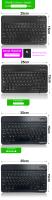 Teclado Bluetooth Inalámbrico Con Ratón Para IOS Android Windows Tablet iPad Air Mini pro Español Coreano Portugués Ruso Incluye Batería - details 1