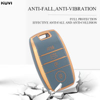 Funda De Llave De Coche TPU Para KIA Sportage Cerato Optima K2 K3 K4 K5 RIO Picanto Soul Sorento Sedona 3 4 Botones Cubierta De Carcasa Fob - details 4